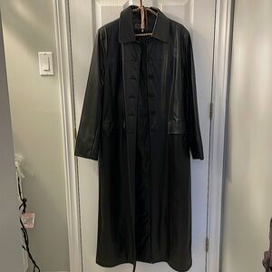 Elegant Black Trench Coat